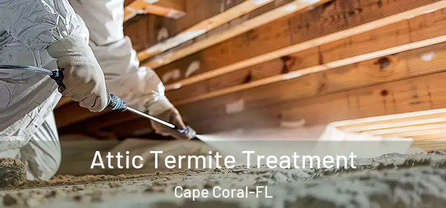  Attic Termite Treatment Cape Coral-FL