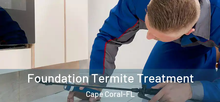  Foundation Termite Treatment Cape Coral-FL