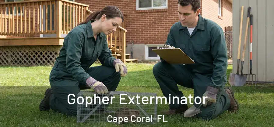 Gopher Exterminator Cape Coral-FL