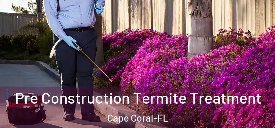  Pre Construction Termite Treatment Cape Coral-FL