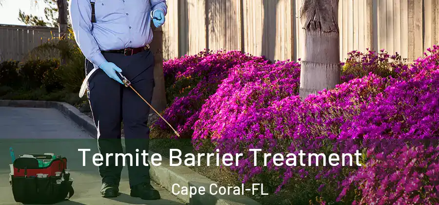 Termite Barrier Treatment Cape Coral-FL