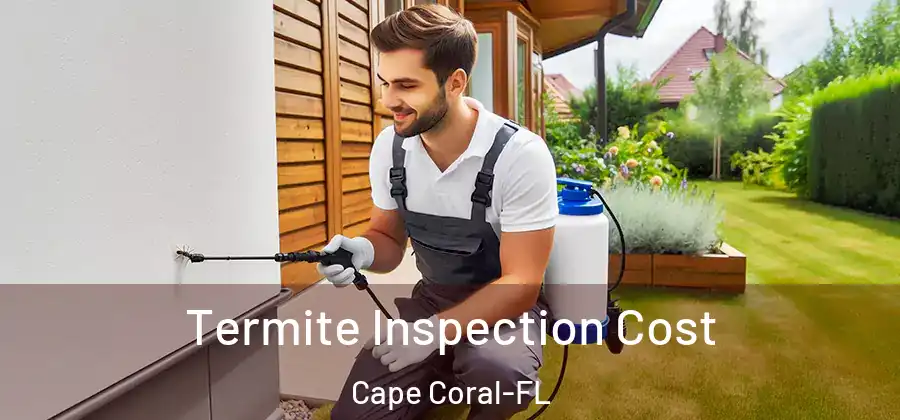 Termite Inspection Cost Cape Coral-FL